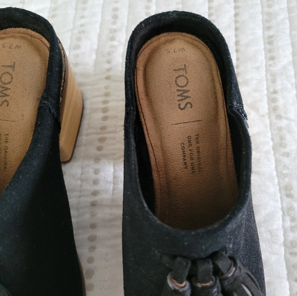 Tom's block heel slip-on shoes - Picture 5 of 5